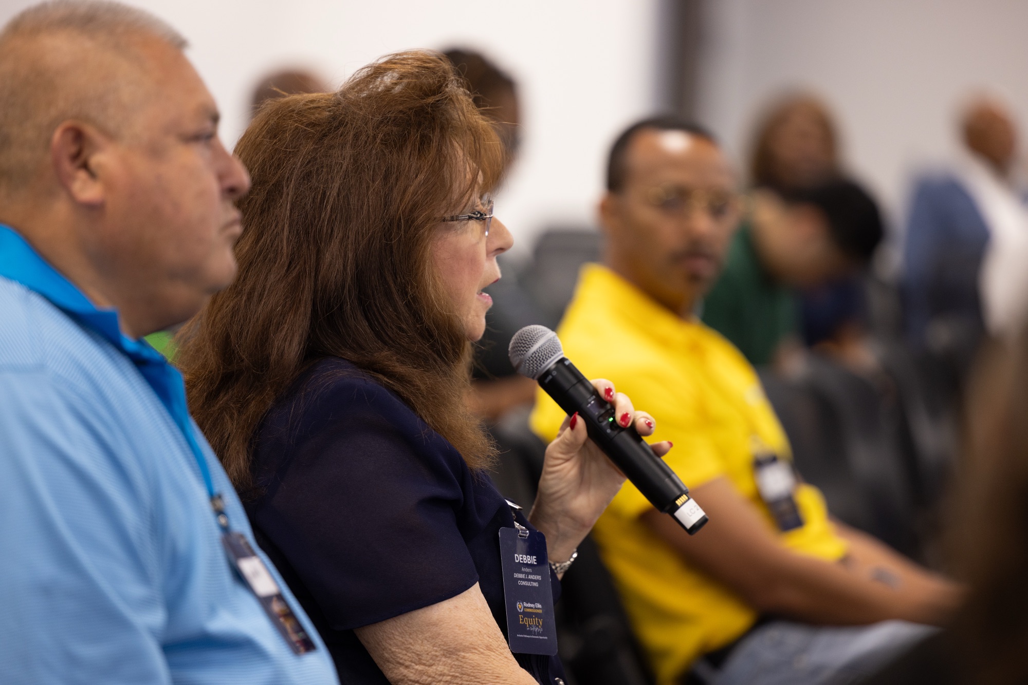 Photo from the Harris County Business Summit for the Office of Commissioner Rodney Ellis